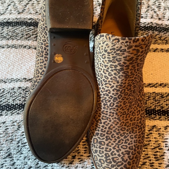 Lucky Brand Baley 2 Leopard Print Ankle Bootie - Picture 3 of 3